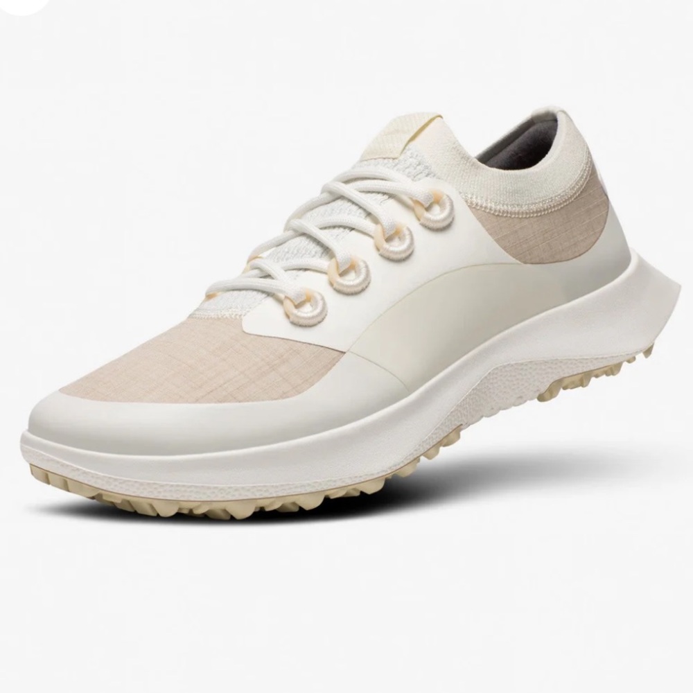 Allbirds Golf Dasher Sneakers Shoes in DISCONTINUED Blizzard/Natural White